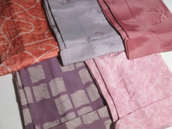 Photo2: 1H04z14  Japanese Kimono Silk HAORI 25pcs FREE SHIPPING (2)