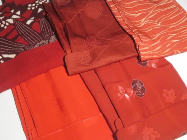 Photo3: 1H05z14  Japanese Kimono Silk HAORI 25pcs FREE SHIPPING (3)