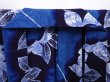 Photo7: 6114T12z450 Vintage Japanese Kimono Cotton YUKATA Flower Indigo (7)