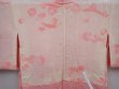 Photo8: 6115T06z430 Vintage Japanese Kimono Silk SHIBORI HAORI  Pink (8)