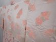Photo7: 6115T08z550 Vintage Japanese Kimono Silk SHIBORI HAORI Flowers Light pink (7)