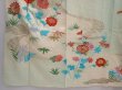 Photo6: 6119T12z1150 Vintage Japanese Kimono Silk FURISODE Chrysanthemum Soft green (6)