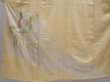 Photo5: 6119T13z970 Vintage Japanese Kimono Silk FURISODE Peacock Straw yellow (5)