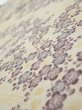 Photo4: 2H02z60  Japanese Kimono Silk  FABRIC Sakura Off-white 41.7x14.6 (4)