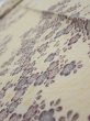 Photo5: 2H08z60  Japanese Kimono Silk  FABRIC Sakura Off-white 77.2x7.1 (5)