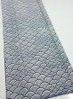 Photo2: 2H05z70  Japanese Kimono Silk  FABRIC Seigaiha Off-white 64.6x14.2 (2)