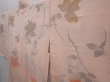 Photo2: 6120T05z660 Vintage Japanese Kimono Silk HAORI Flower Pink (2)