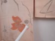 Photo5: 6120T05z660 Vintage Japanese Kimono Silk HAORI Flower Pink (5)