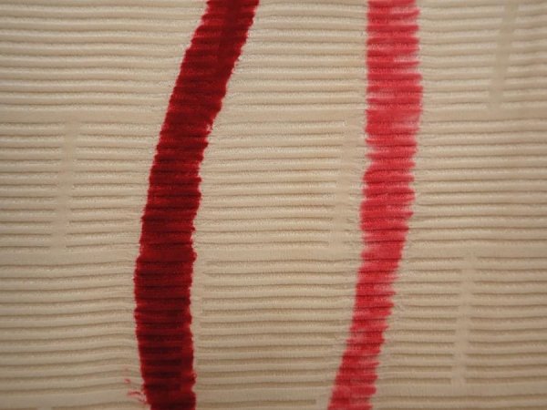 Photo4: 6121T03z560 Vintage Japanese Kimono Silk HAORI Tatewaku Light orange (4)