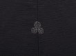 Photo5: 6121T05z520 Vintage Japanese Kimono Silk HAORI Branch Black (5)