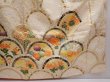 Photo7: 6121T09z1210 Vintage Japanese Kimono Silk FURISODE Flowers Sand beige (7)