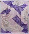 Photo1: 6121T13z1180 Vintage Japanese Kimono Silk FURISODE Ship Light purple (1)
