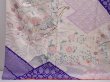 Photo6: 6121T13z1180 Vintage Japanese Kimono Silk FURISODE Ship Light purple (6)