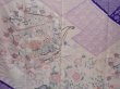 Photo8: 6121T13z1180 Vintage Japanese Kimono Silk FURISODE Ship Light purple (8)