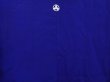 Photo3: 6126T06z460 Vintage Japanese Kimono Silk Kids HAORI Plain Dark lavender blue (3)