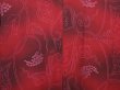 Photo3: 6128T11z610 Vintage Japanese Kimono Silk HAORI Grape Wine red (3)
