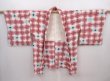 Photo8: 6129T05z490 Vintage Japanese Kimono Silk HAORI  Dull pink (8)