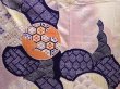 Photo8: 6129T12z1180 Vintage Japanese Kimono Silk FURISODE  Light purple (8)