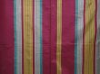Photo5: 6206T04z600 Vintage Japanese Kimono Silk MEISEN KOMON  Wine red (5)