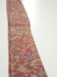 Photo3: 2Q07z40  Japanese Kimono Silk  FABRIC Flowers  59.8x7.3 (3)
