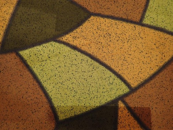 Photo4: 6210T01z540 Vintage Japanese Kimono Silk HAORI  Brown (4)