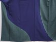 Photo5: 6210T03z1040 Vintage Japanese Kimono Silk TSUKESAGE  Navy (5)