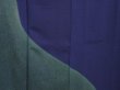 Photo8: 6210T03z1040 Vintage Japanese Kimono Silk TSUKESAGE  Navy (8)