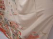 Photo4: 6210T06z800 Vintage Japanese Kimono Silk TSUKESAGE Tabane-noshi Off-white (4)