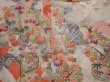 Photo8: 6210T06z800 Vintage Japanese Kimono Silk TSUKESAGE Tabane-noshi Off-white (8)