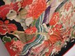 Photo3: 6210T09z1580 Vintage Japanese Kimono Silk FURISODE Pheasant Off-white (3)
