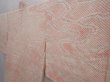 Photo2: 6216T01z460 Vintage Japanese Kimono Silk SHIBORI HAORI Stream Pink (2)