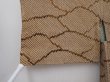 Photo5: 6216T04z430 Vintage Japanese Kimono Silk SHIBORI HAORI  Olive-Brown (5)