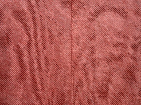 Photo3: 6216T07z460 Vintage Japanese Kimono Silk SHIBORI HAORI  Coral pink (3)
