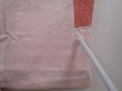 Photo8: 6216T07z460 Vintage Japanese Kimono Silk SHIBORI HAORI  Coral pink (8)