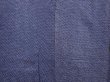 Photo3: 6216T10z410 Vintage Japanese Kimono Silk SHIBORI HAORI  Blue-Gray (3)