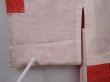 Photo8: 6218T07z490 Vintage Japanese Kimono Silk SHIBORI HAORI  Red (8)