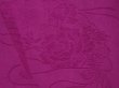 Photo4: 6219T03z480 Vintage Japanese Kimono Silk HAORI Folding fan Purple (4)