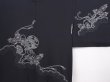 Photo3: 6219T06z570 Vintage Japanese Kimono Silk HAORI Hand drum Black (3)
