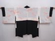 Photo6: 6219T06z570 Vintage Japanese Kimono Silk HAORI Hand drum Black (6)