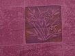 Photo4: 6219T10z550 Vintage Japanese Kimono Silk HAORI  Dull purple (4)