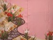 Photo8: 6219T13z1280  Japanese Kimono Silk FURISODE Iris Pink (8)