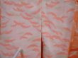 Photo8: 6224T08z520 Vintage Japanese Kimono Silk HAORI Stream Salmon orange (8)