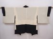 Photo6: 6224T09z570 Vintage Japanese Kimono Silk HAORI Sakura Black (6)