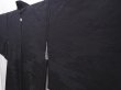 Photo2: 6224T11z640 Vintage Japanese Kimono Silk HAORI Wave Black (2)