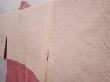 Photo7: 6225T06z470 Vintage Japanese Kimono Silk SHIBORI HAORI Dull red (7)