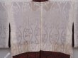Photo8: 6225T08z520 Vintage Japanese Kimono Silk HAORI  Red-Brown (8)