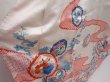 Photo3: 6225T11z870 Vintage Japanese Kimono Silk FURISODE Flowers Off-white (3)
