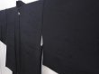 Photo2: 6226T07z580 Vintage Japanese Kimono Silk HAORI Stream Black (2)