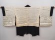 Photo8: 6226T09z520 Vintage Japanese Kimono Silk HAORI Plum blossom Black (8)