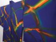Photo2: 6226T10z600 Vintage Japanese Kimono Silk HAORI  Dark blue (2)